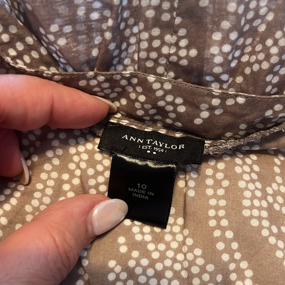 Ruffle collar and front sleeveless top. Cotton - Picture 6 of 7